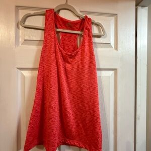 90 Degree By Reflex Heathered Red Tank Top